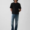 Κοντό βαρέως βάρους T-shirt για ενήλικες