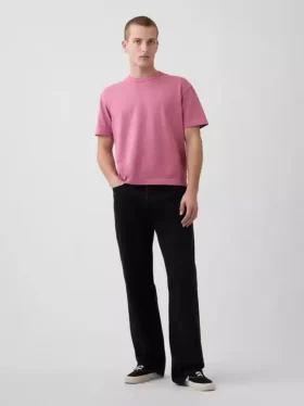 Κοντό βαρέως βάρους T-shirt για ενήλικες
