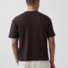 Κοντό βαρέως βάρους T-shirt για ενήλικες