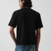 Κοντό βαρέως βάρους T-shirt για ενήλικες