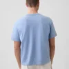 Κοντό βαρέως βάρους T-shirt για ενήλικες