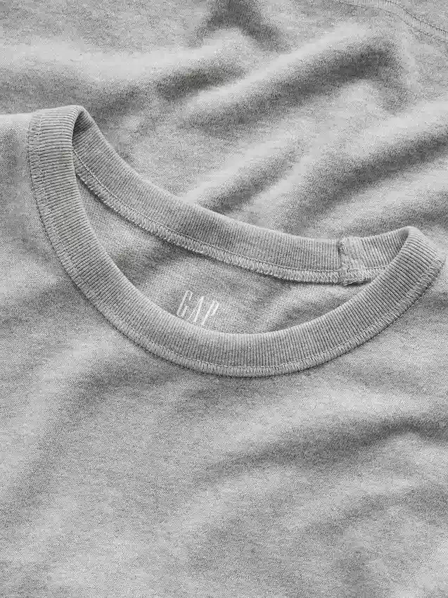 Κοντό βαρέως βάρους T-shirt για ενήλικες