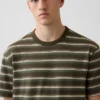 Κοντό βαρέως βάρους T-shirt για ενήλικες