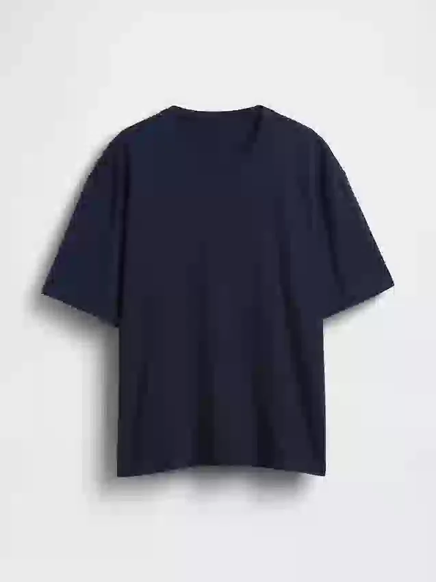 Κοντό βαρέως βάρους T-shirt για ενήλικες