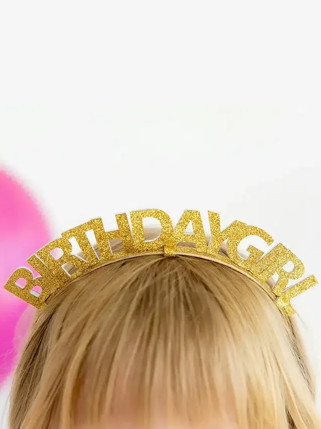 Κορδέλα για τα γενέθλια «Birthday Girl» των Κοριτσιών της Sweet Wink