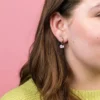 Κοσμήματα με μοτίβο σαλιγκαριού της Pierced Co για σκουλαρίκια τύπου «Huggie»