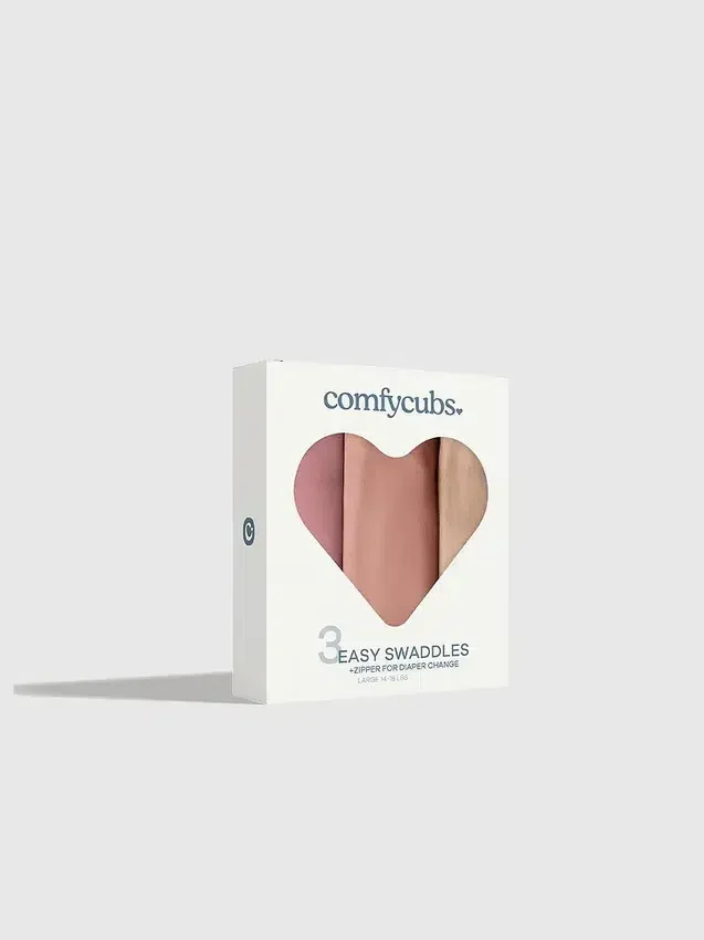 Κουβέρτες περιτύλιξης Easy Swaddle της Comfy Cubs με φερμουάρ