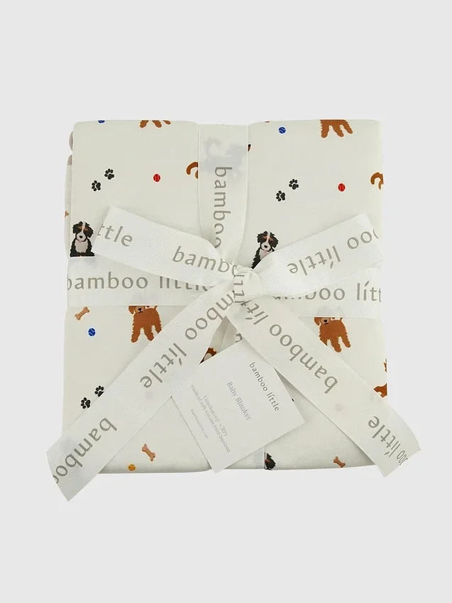 Κουβερτούλα Bamboo Little Dogs