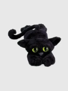 Lanky Cats Ziggy Μαύρη γάτα από βελούδο