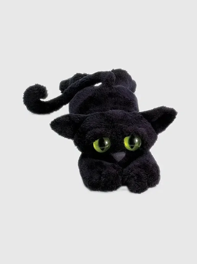 Lanky Cats Ziggy Μαύρη γάτα από βελούδο