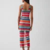 Μακρύ φόρεμα Gapstudio Happy Stripe Sheer