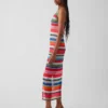 Μακρύ φόρεμα Gapstudio Happy Stripe Sheer