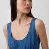 Μακρύ φόρεμα με πτυχώσεις
