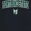 Μαύρο T-shirt με γραφικό Arch Logo του Portland State University