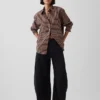 Μεγάλο πουκάμισο από οργανικό βαμβακερό ποπλίν