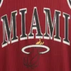 Μίνι φόρεμα από ανακυκλωμένο τζέρσεϊ των Miami Heat της NBA