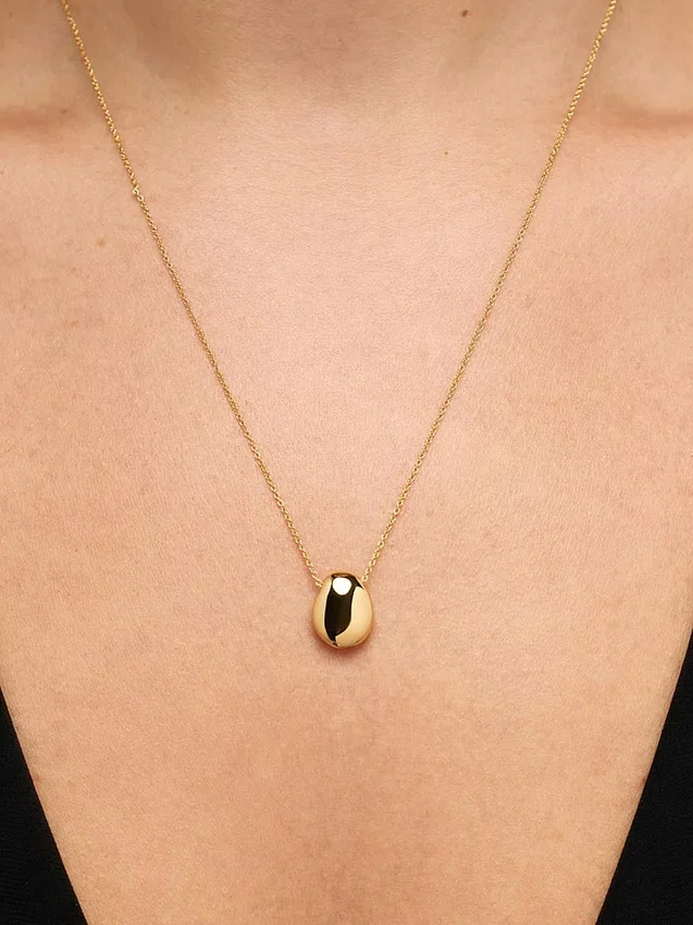 Μίνι κολιέ «Pebble» της Ana Luisa