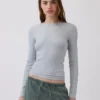 Μοντέρνο T-shirt με ραβδώσεις