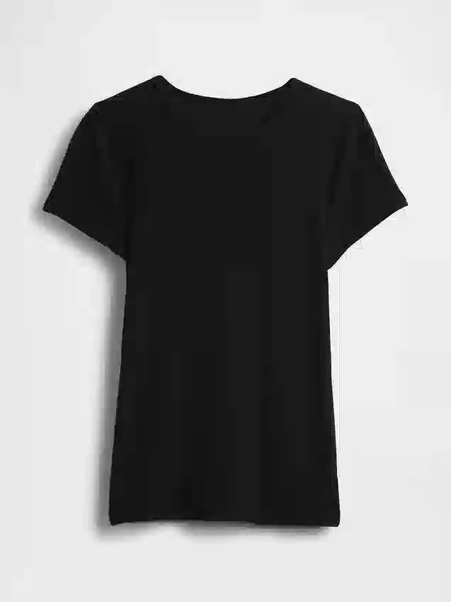 Μοντέρνο T-shirt με ραβδώσεις