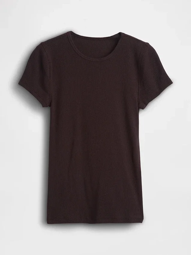 Μοντέρνο T-shirt με ραβδώσεις