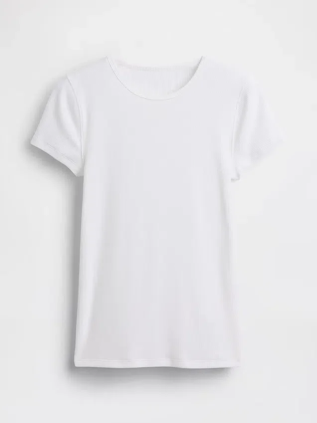 Μοντέρνο T-shirt με ραβδώσεις