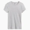 Μοντέρνο T-shirt με ραβδώσεις