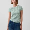 Μοντέρνο T-shirt με στρογγυλό λαιμό