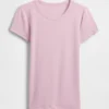 Μοντέρνο T-shirt με στρογγυλό λαιμό