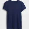 Μοντέρνο T-shirt με στρογγυλό λαιμό