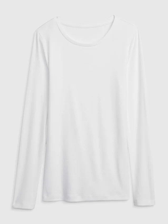 Μοντέρνο T-shirt με στρογγυλό λαιμό