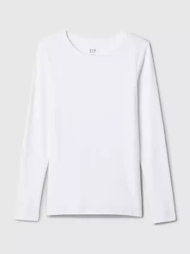 Μοντέρνο T-shirt με στρογγυλό λαιμό