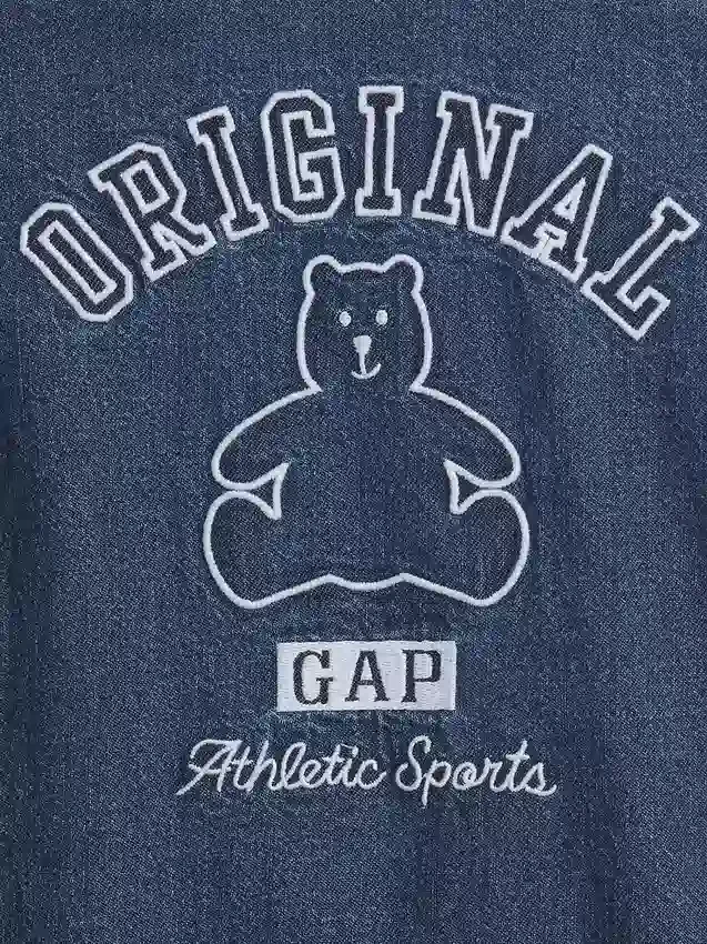 Μωρουδιακό τζιν ολόσωμο με το Gap Logo