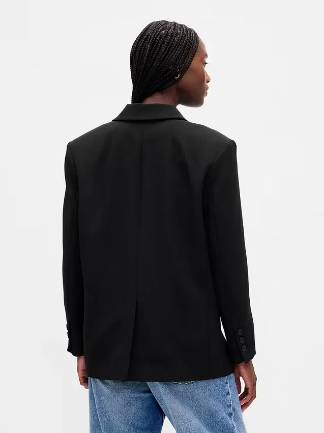 Μπλέιζερ oversized με διπλή ελαστικότητα