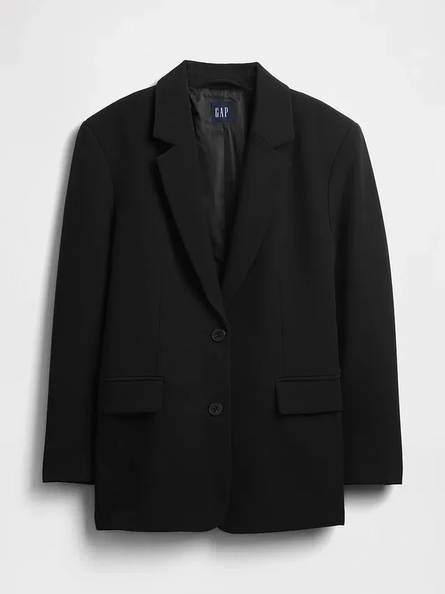 Μπλέιζερ oversized με διπλή ελαστικότητα