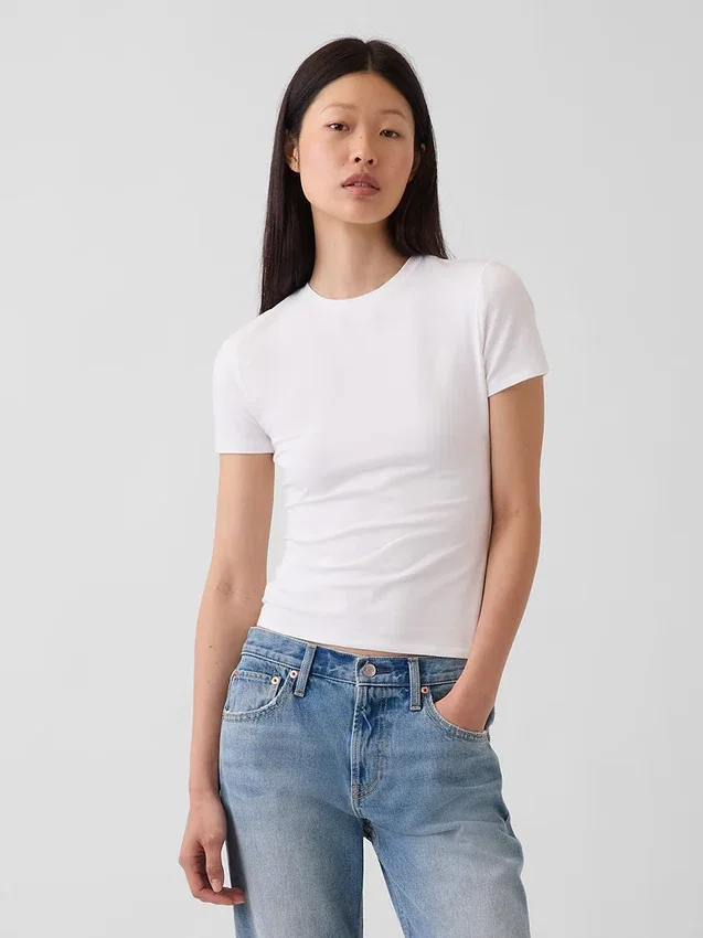 Μπλούζα από πυκνό τζέρσεϊ T-shirt