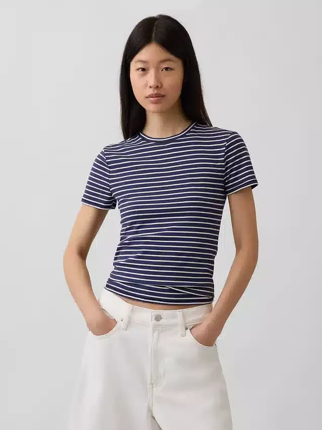 Μπλούζα από πυκνό τζέρσεϊ T-shirt