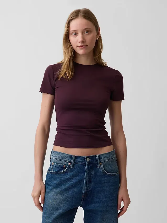 Μπλούζα από πυκνό τζέρσεϊ T-shirt