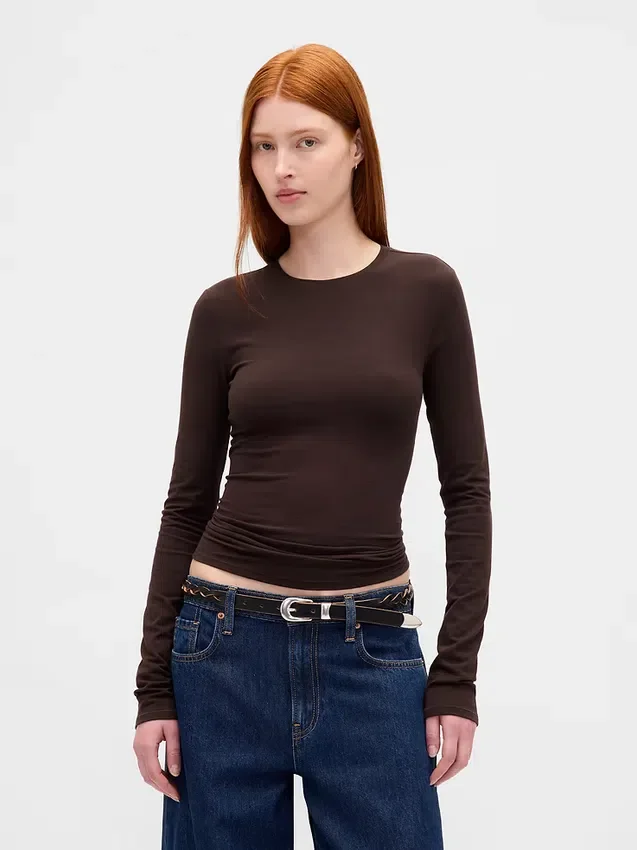 Μπλούζα από πυκνό τζέρσεϊ T-shirt