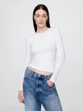 Μπλούζα από πυκνό τζέρσεϊ T-shirt