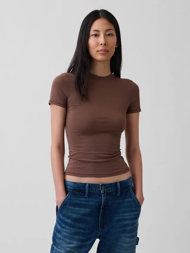 Μπλούζα από πυκνό τζέρσεϊ T-shirt