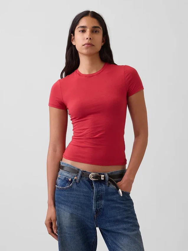 Μπλούζα από πυκνό τζέρσεϊ T-shirt