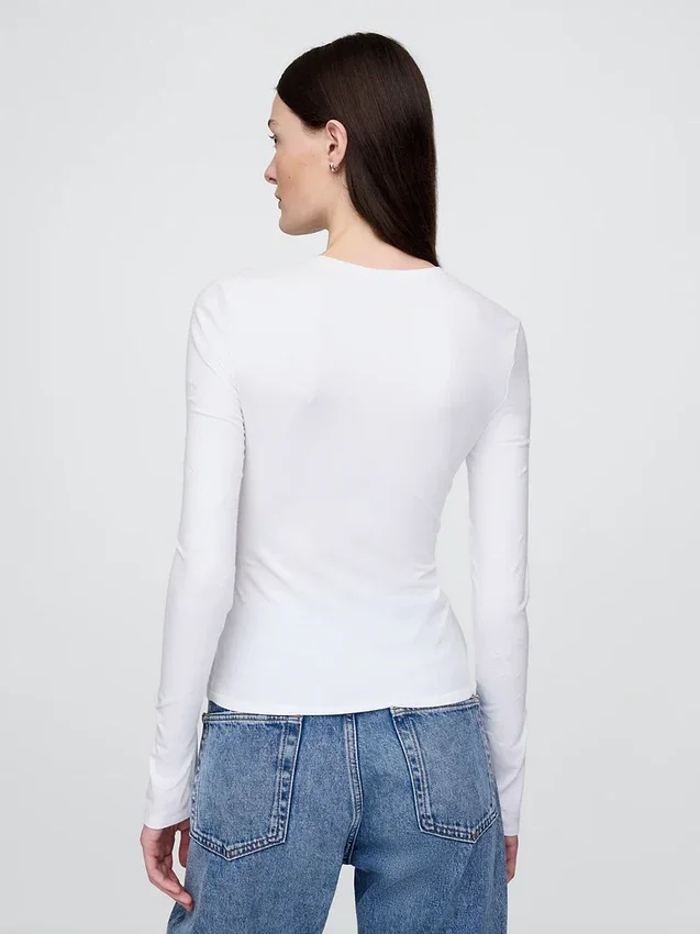 Μπλούζα από πυκνό τζέρσεϊ T-shirt