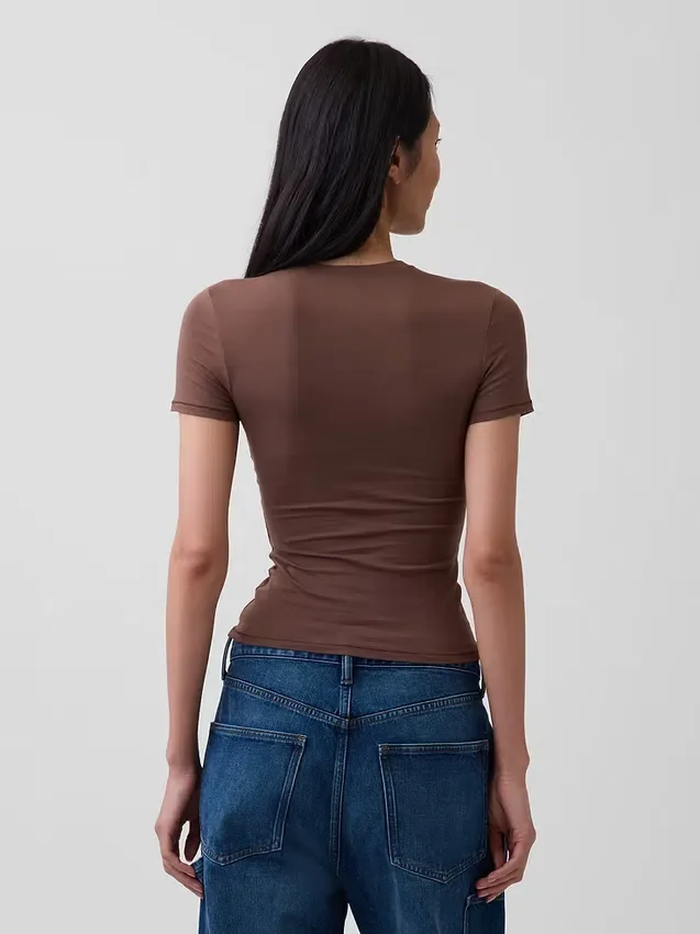 Μπλούζα από πυκνό τζέρσεϊ T-shirt