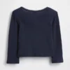 Μπλούζα Henley με πλέξη Pointelle για βρέφη & νήπια