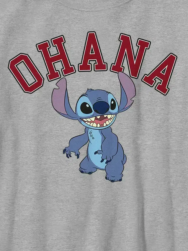 Μπλούζα Lilo and Stitch Ohana Collegiate