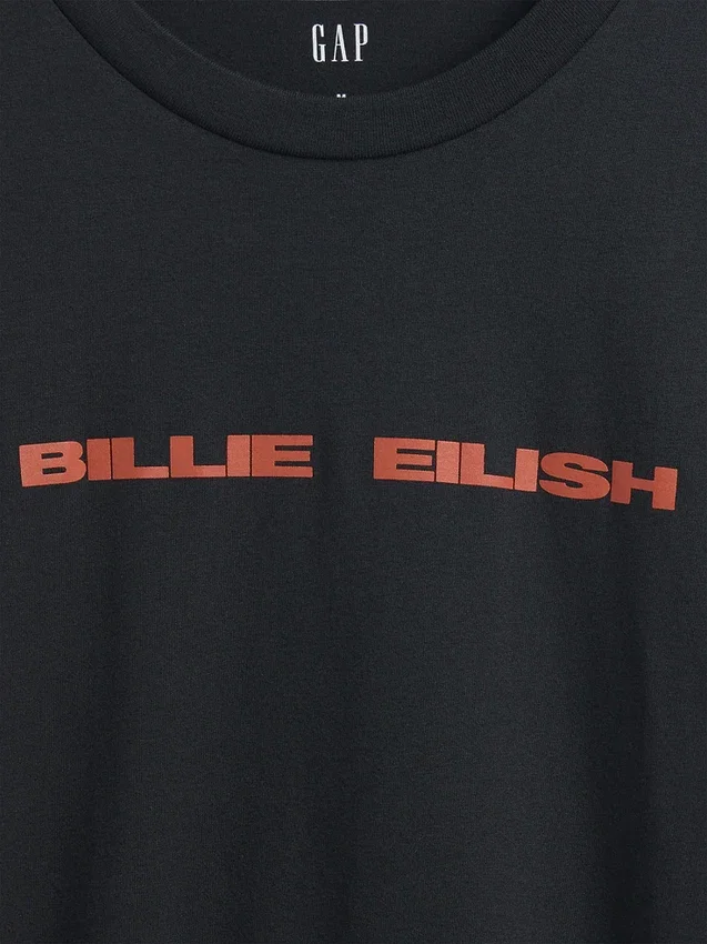 Μπλούζα με γραφικό της Billie Eilish