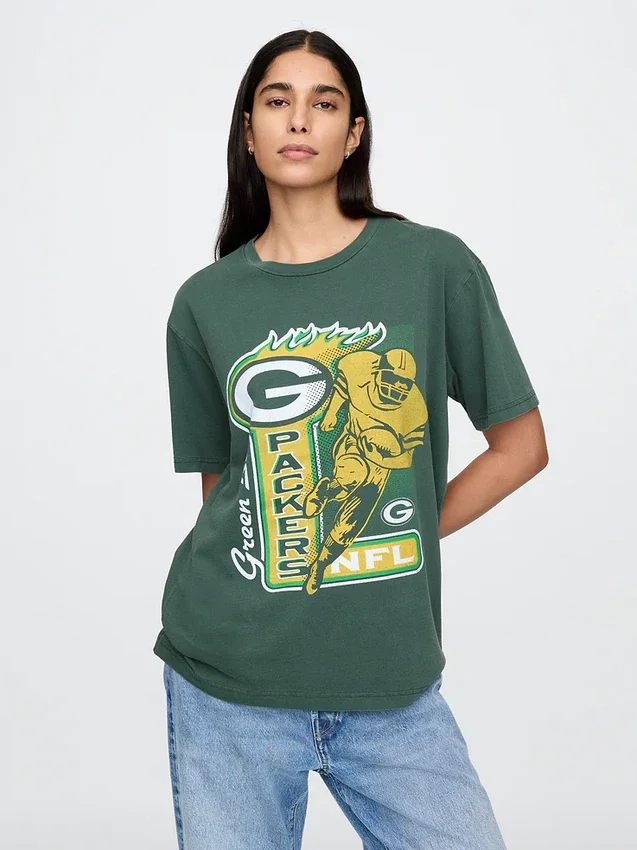 Μπλούζα με σχέδιο για ενήλικες των Green Bay Packers της NFL