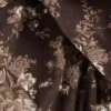Μπλούζα με V-neck και γιακά με βολάν