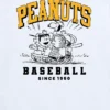 Μπλούζα μπέιζμπολ Peanuts για νήπια με σορτς με κοντά μανίκια
