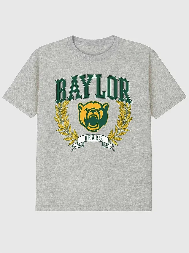 Μπλουζάκι Baylor University Laurels με σκούρο γραφικό